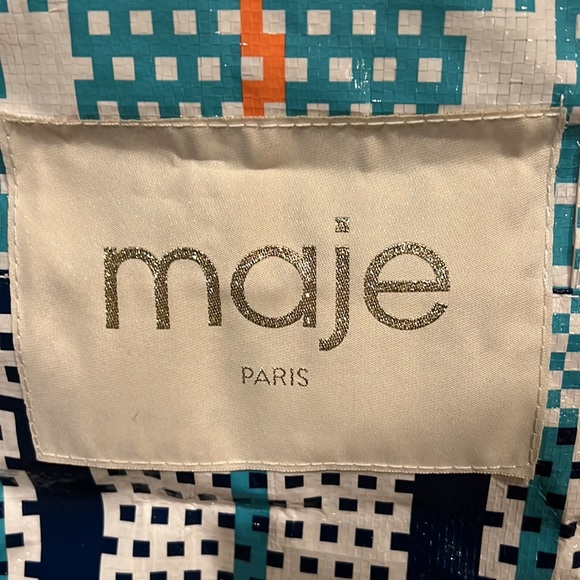 Make Mixed Plaid Plastic Oversized Tote - Picture 2 of 7